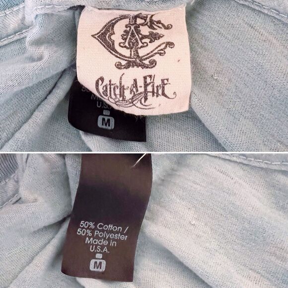 Vintage 2006 Bob Marley & The Wailers T-Shirt Women's Medium Y2K USA Made - Picture 2 of 6